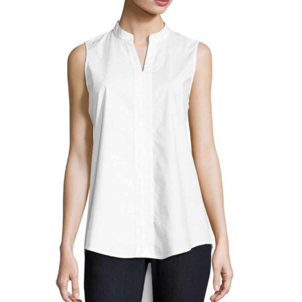 🎉SOLD🎉 Eileen Fisher Organic Stretch PoplinTunic